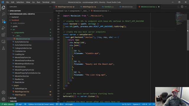 Movie Manager App - Full Stack Web Development 37 - Unit Testing with Formik смотреть онлайн