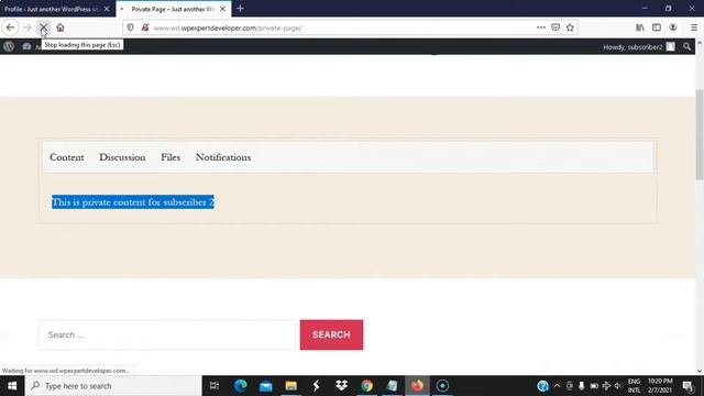 Creating WordPress Private User Portal with WP Private Content Pro Plugin смотреть онлайн