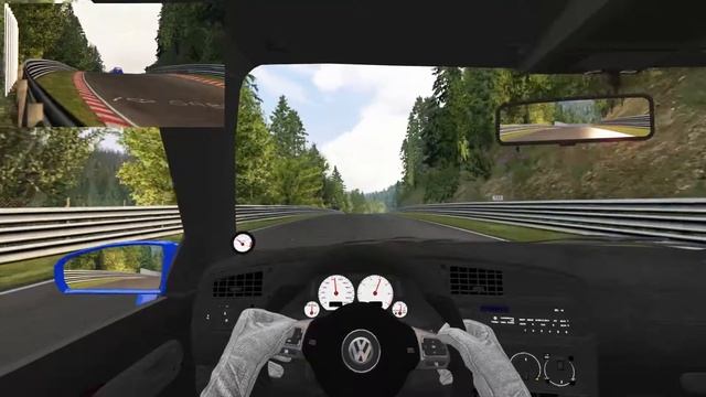 Assetto Corsa | Nürburgring Tourist | VW Golf Mk3 VR6 | 1080p