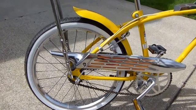 Huffy Rail Dragster Muscle Bike vintage 1972 смотреть онлайн