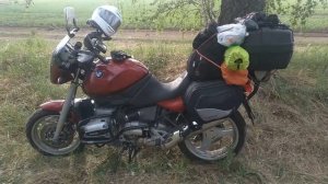 Одиночное мотопутешествие с палаткой на Алтай. 6000 км на BMW R1100R. 1 часть.