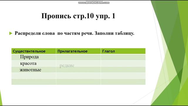 русский язык 3 класс 7 урок смотреть онлайн