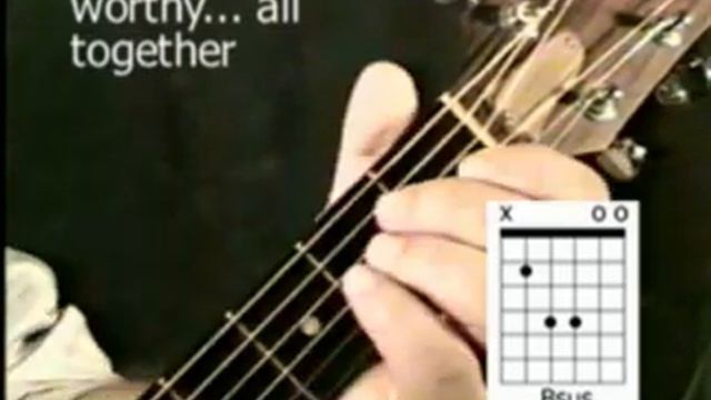 Christian Guitar Chords - "Here I am To Worship" смотреть онлайн