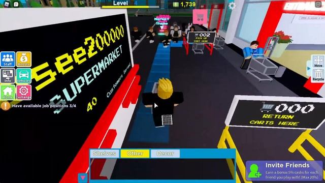 My supermarket sim, first look смотреть онлайн