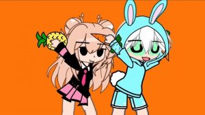 Чудо Чай и Роблокс Квин - Морковь против ананаса (гача версия) НЕ МОЯ ИДЕЯ!