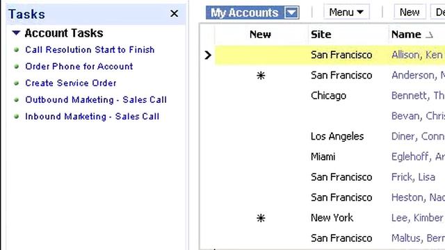 Siebel 8 Task UI demo смотреть онлайн