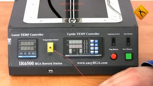 ACHI IR-6500 Infrared BGA Rework Station смотреть онлайн