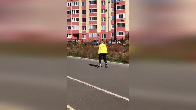 ОБОЖАЮ КАТАТЬСЯ НА РОЛИКАХ - и не страшны ни холод, ни ВОЗРАСТ 60+ смотреть онлайн