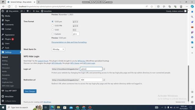 How to Change WordPress Login URL Using WPS Hide Login | WordPress tutorial in urdu смотреть онлайн