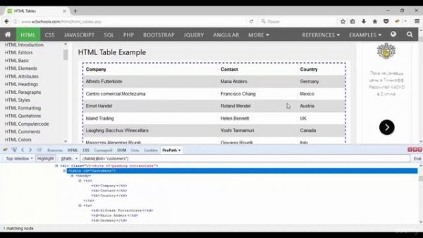 49 - Selenium WebDriver  Java - Работа с таблицами (ничего не понятно)