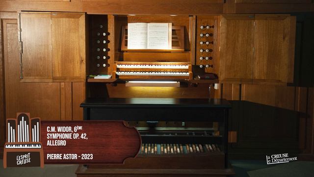 C M Widor, 6ème symphonie op 42, Allegro смотреть онлайн