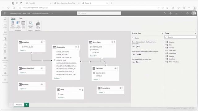 Use your browser to edit your Power BI dataset within Microsoft Fabric смотреть онлайн