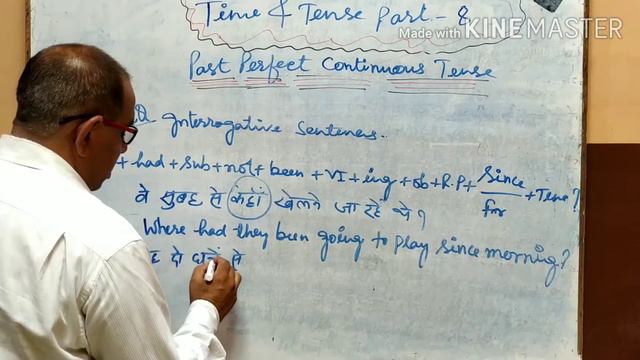 Time and Tense part 8, Past Perfect Continuous Tense, For Base of English and all classes, смотреть онлайн