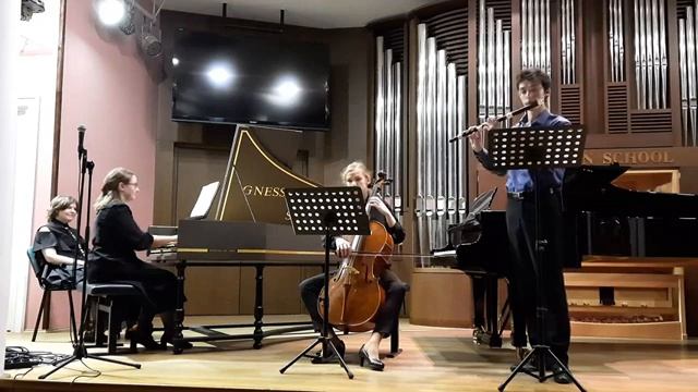 В.А.Моцарт - Соната для флейты фа мажор KV 13. W.A.Mozart - Flute sonata in F major KV 13 смотреть онлайн