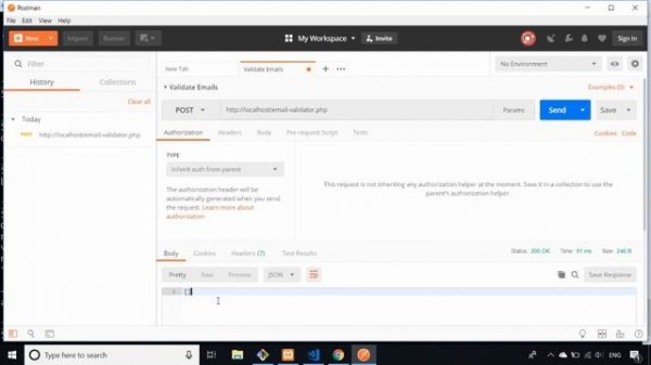 Postman POST Request: How to use Postman to send form data to a PHP script