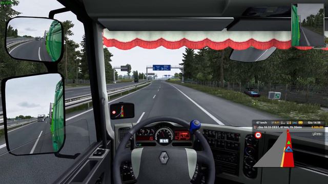 Euro Truck Simulator 2 (1.44) Pavelli Strong STV by Adver Delivery in Germany + DLC's & Mods смотреть онлайн