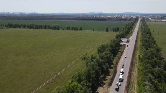 Новая обводная дорога в Тольятти. участок с Санчелеевским шоссе. конец мая 2021 смотреть онлайн