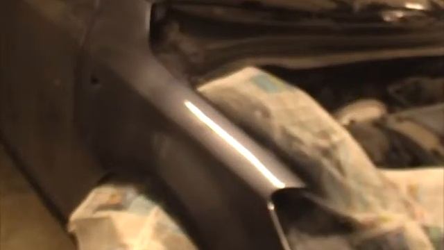 Покраска крыла переходом (по базе и по лаку) Kia Ceed - часть 3 смотреть онлайн