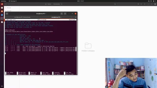 Backup Otomatis MYSQL Mengunakan CRONTAB di linux смотреть онлайн