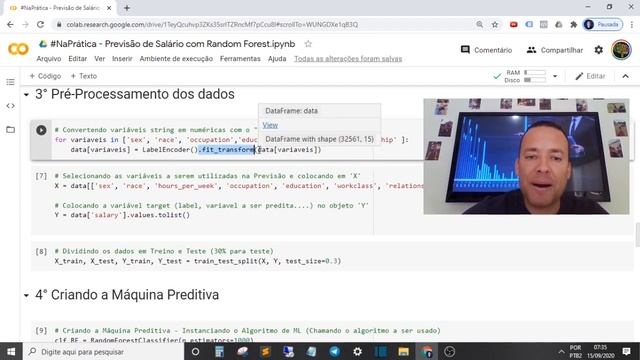 ENGENHARIA DE ATRIBUTOS COM LABEL ENCODER смотреть онлайн