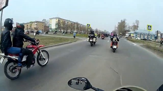Открытие мотосезона 2017 Усолье-Сибирское - Ангарск смотреть онлайн