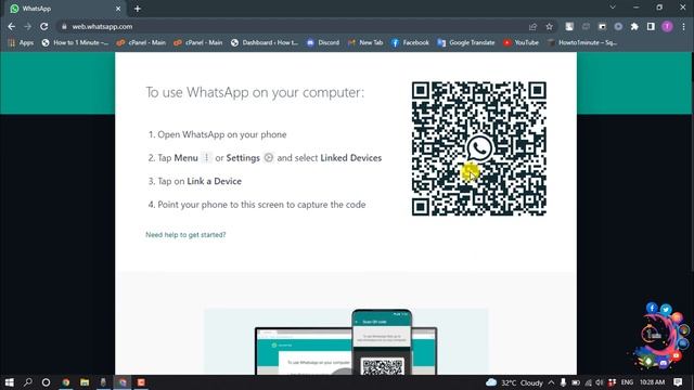 How to use whatsapp on computer 2024 | How to 1 minute смотреть онлайн