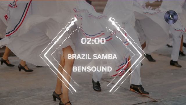 Музыка без авторских прав | Brazil Samba - Bensound | Танцевальная музыка [КБМ]