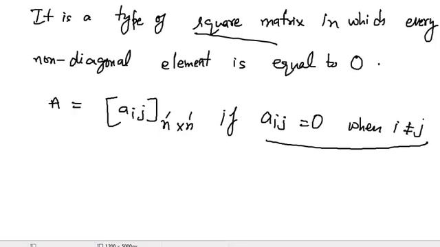 What is the Diagonal matrix? смотреть онлайн