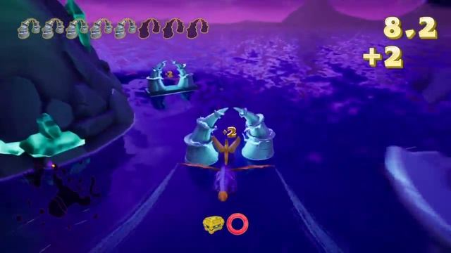 Spyro The Dragon Reignited 120% Walkthrough Night Flight Level смотреть онлайн