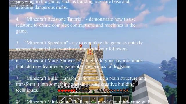 [MINECRAFT] 10 way to Increase your Minecraft Java TikTok Content смотреть онлайн