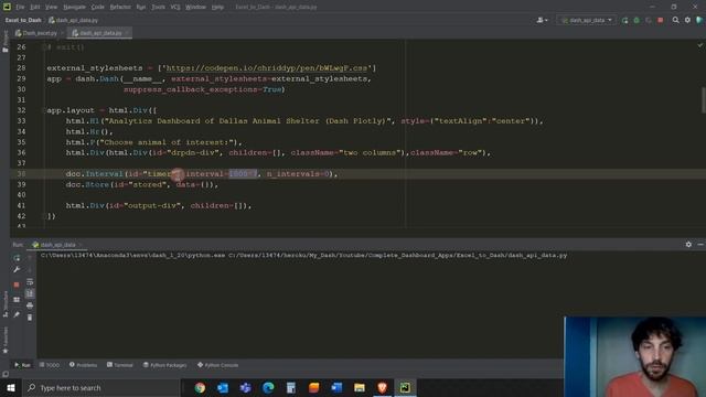 Connect Dash App to API Socrata Open Data (Store and Interval) смотреть онлайн