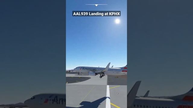 Landing B738 at KPHX смотреть онлайн