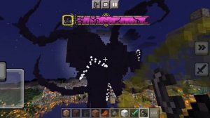 Nuke vs Wither Storm (Simple Nuke ADDON & Decayed Reality ADDON in Minecraft Bedrock)