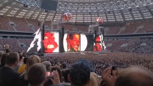 Metallica. Intro. Hardwired... Moscow. Лужники 21.08.2019.