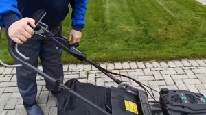 Обзор бензиновой газонокосилки CAIMAN FERRO 52CV.