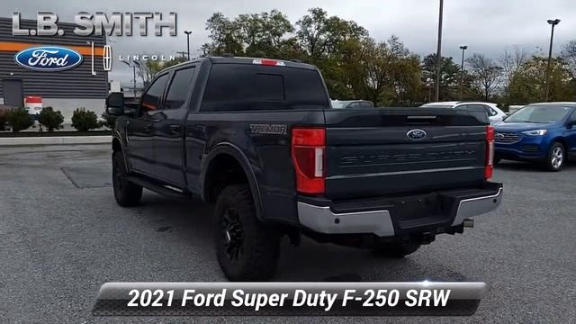 Certified 2021 Ford Super Duty F-250 SRW LARIAT, Lemoyne, PA T4124A смотреть онлайн
