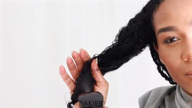 Wash n’ Go + Bantu Knot Out | Creme of Nature Curl Activator Creme | Tia Kirby смотреть онлайн