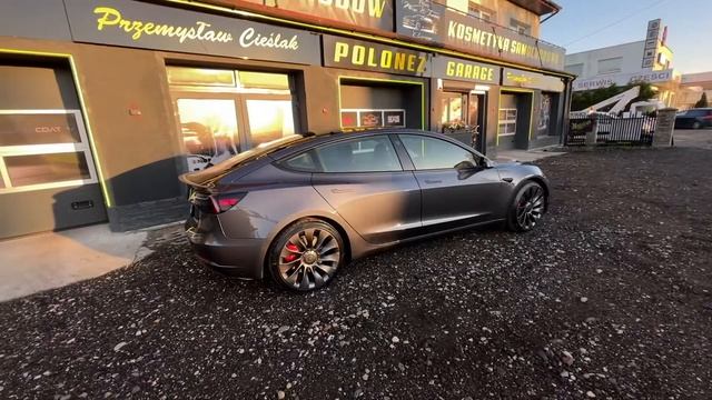 Tesla model 3 zabezpieczone ceramiką plus ściema lamp PPF смотреть онлайн
