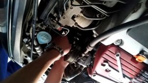 Замена натяжителя ремня Аккорд 7