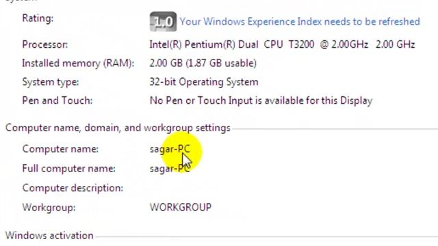 How to find computer name in Windows 7 смотреть онлайн