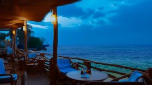 Море Вечер Кафе Музыка