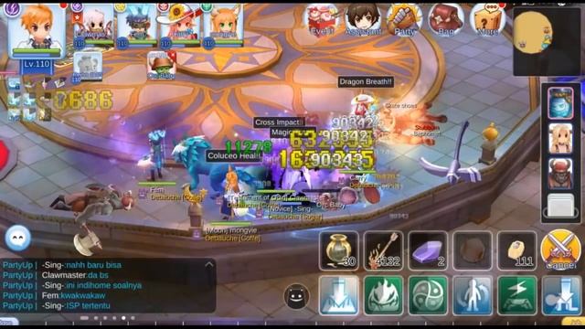 Oracle Raid Hard Mode 06/06/19 Boss (Mystletain, DL, Bapho & SK) - Ragnarok Online Mobile SEA смотреть онлайн