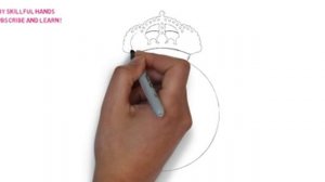 How to Draw a FC Real Madrid logo / Как нарисовать знак фк Реал Мадрид
