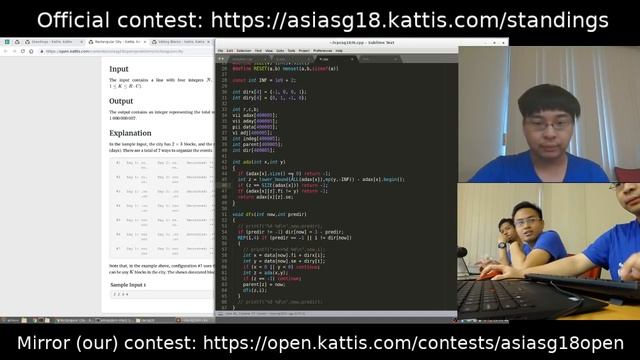 2018 ICPC Asia Singapore Regional mirror stream by jonathanirvings, Luqman, and wiwit (3/3) смотреть онлайн