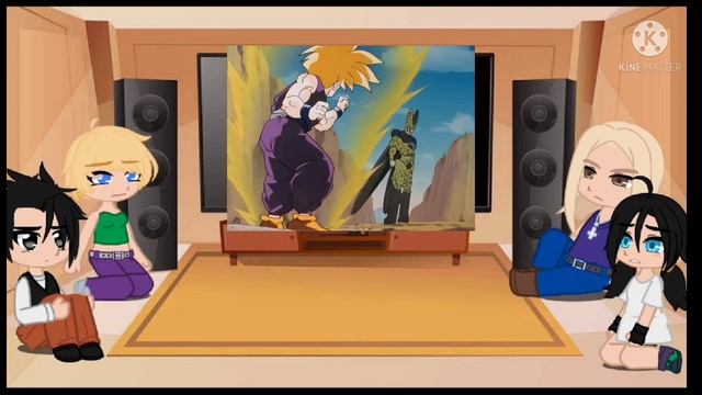 Gohan's classmates react to Gohan vs Cell [] Part 1 []Dbz Gacha Club смотреть онлайн