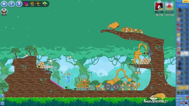 Angry Birds Friends Champions for Earth Tournament Level 2 Week 175 Power Up Highscore Walkthrough смотреть онлайн