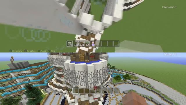 Minecraft Burj Khalifa Tutorial Part 2 смотреть онлайн