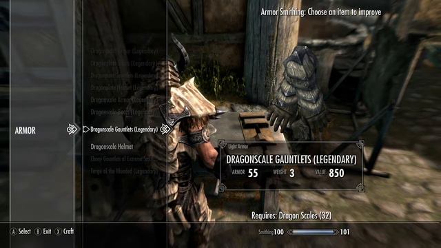 Skyrim SE: Crafting Dragonscale Armor for Serana. смотреть онлайн