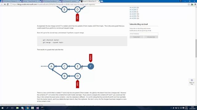 #vstssprints 96 - Squash merge pull requests final смотреть онлайн