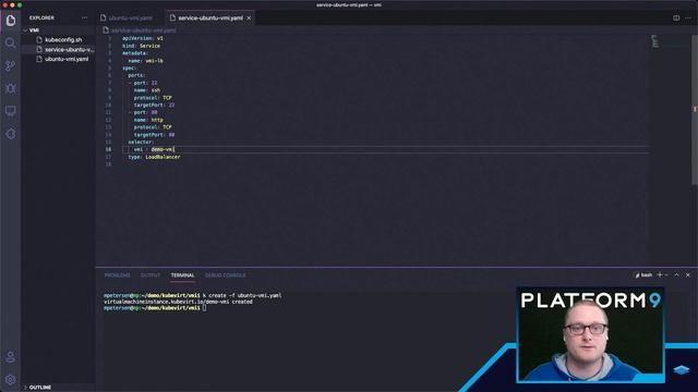 KubeVirt: Running Virtual Machines on Kubernetes using Platform9 смотреть онлайн